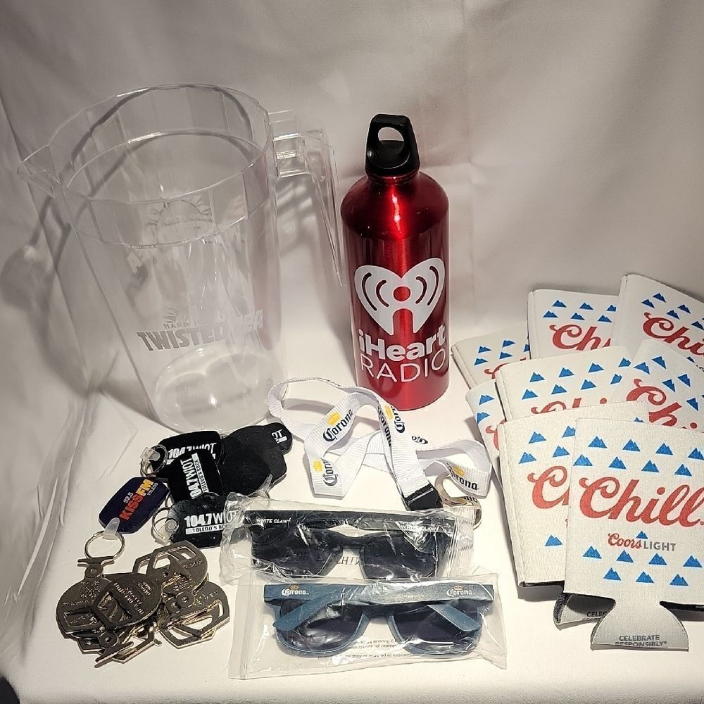 Radio And Beer Promotional Lot